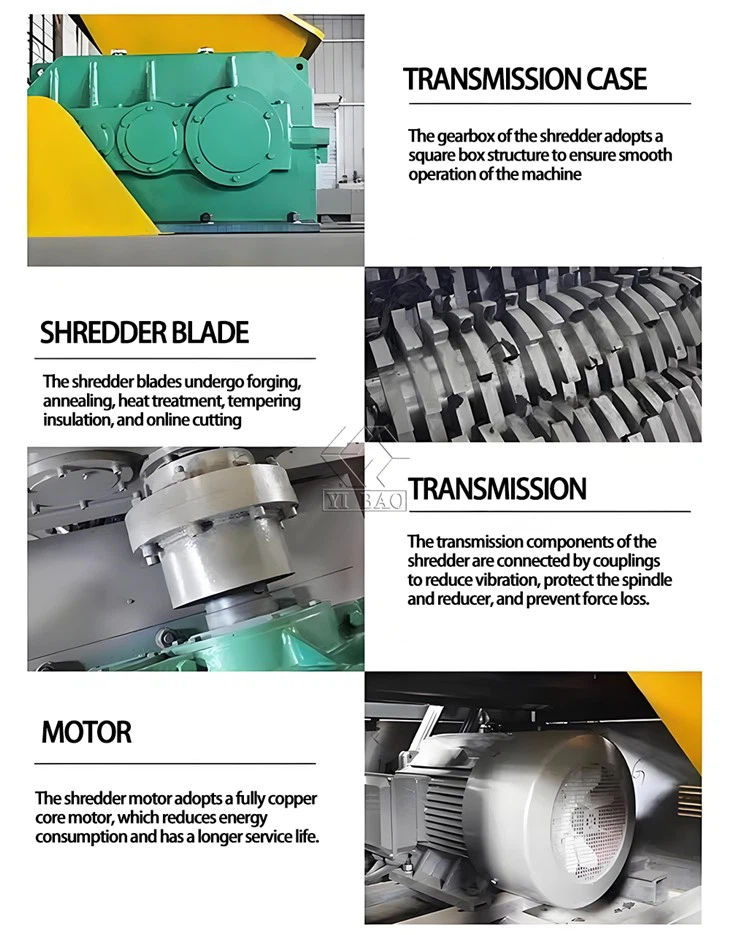 Solid Waste Double Shaft Shredder